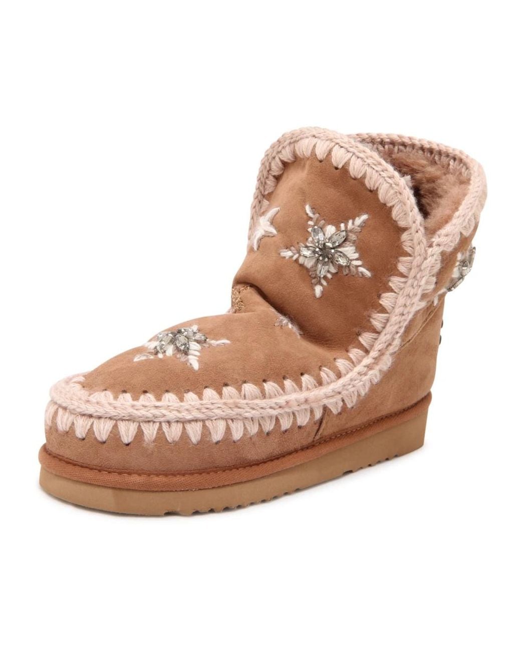 Mou Brown Winter Boots