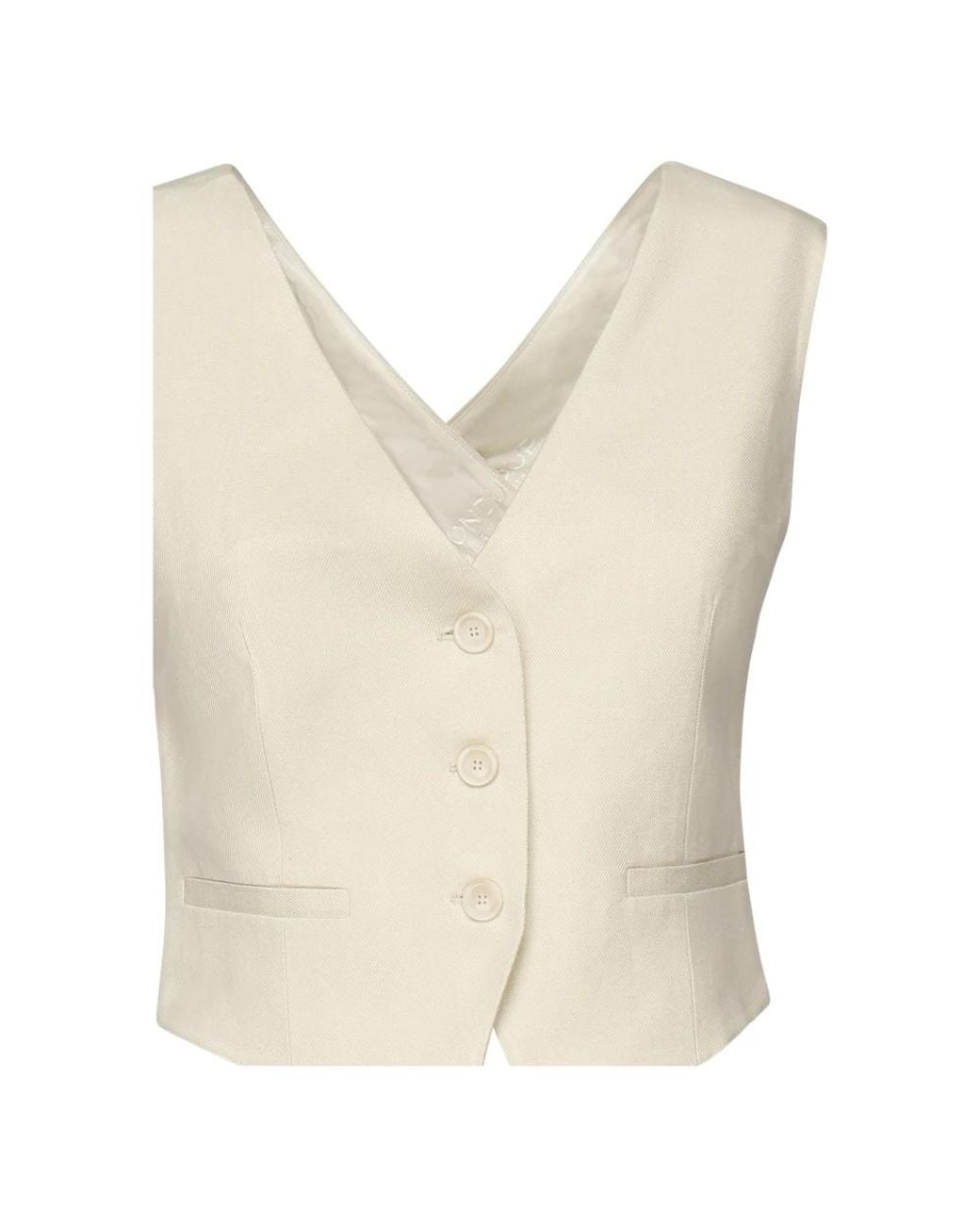 Dondup White Waistcoats