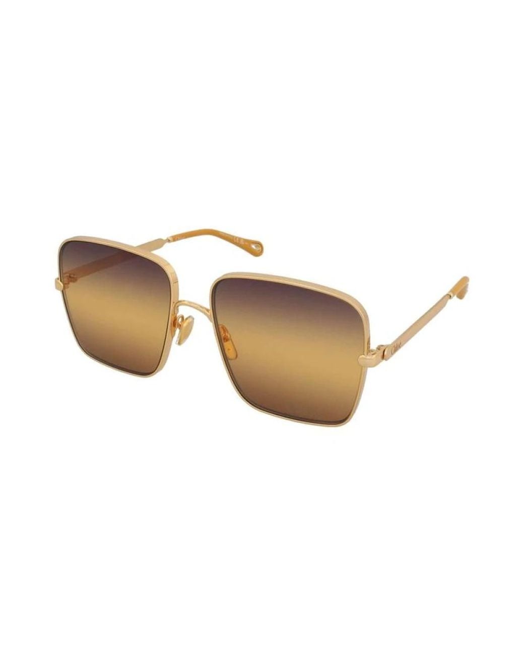 Chloé Yellow Sunglasses