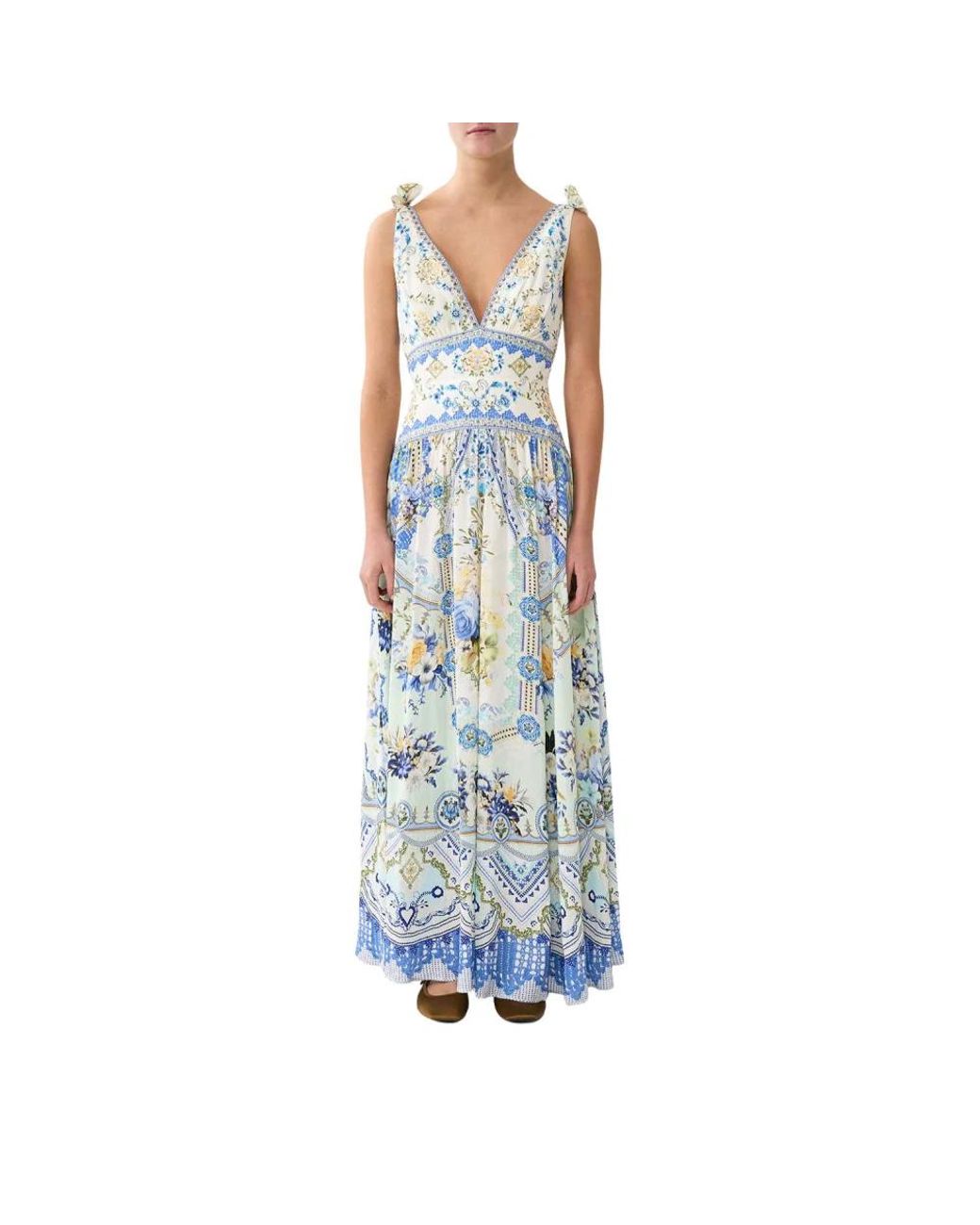 Camilla Blue Maxi Dresses