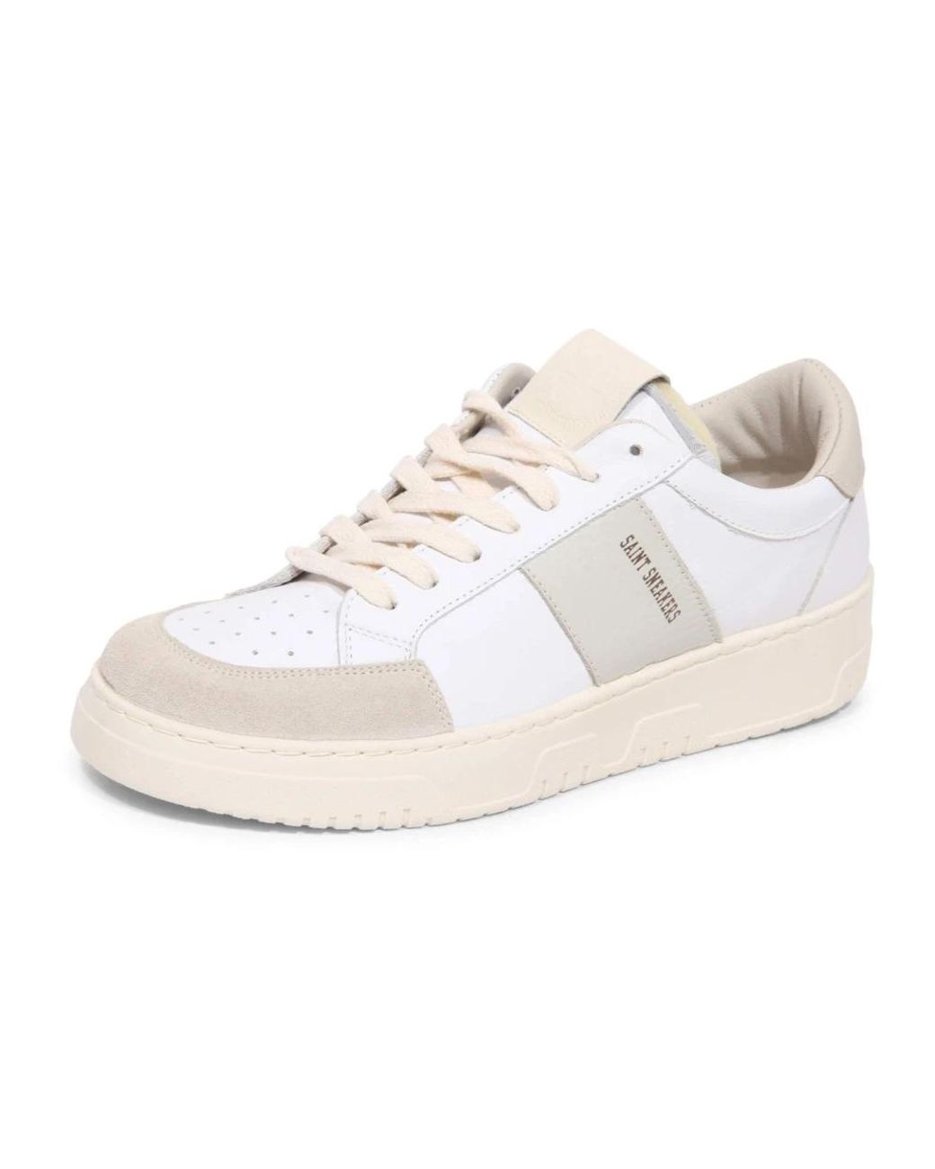 SAINT SNEAKERS White Sneakers for men