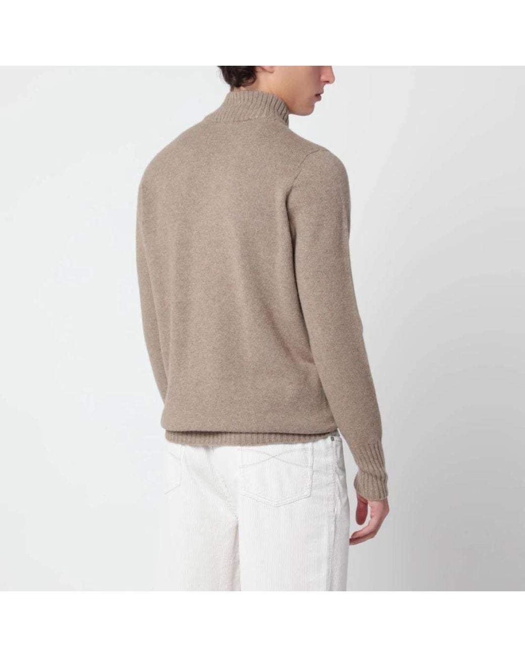 Drumohr Gray Turtlenecks for men