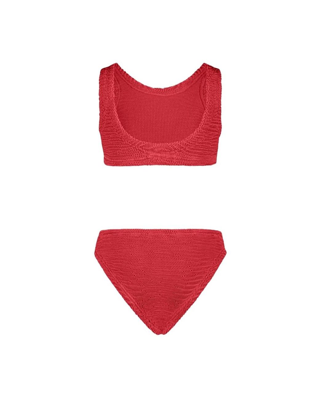 Paramidonna Badmode ,Rood ,Tweed Katy Bikini in het Red
