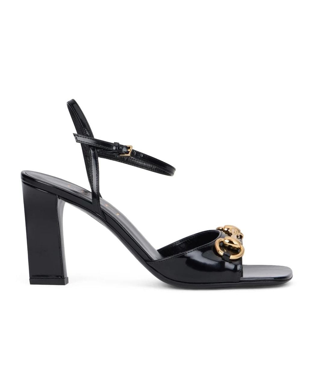 Gucci Black High Heel Sandals