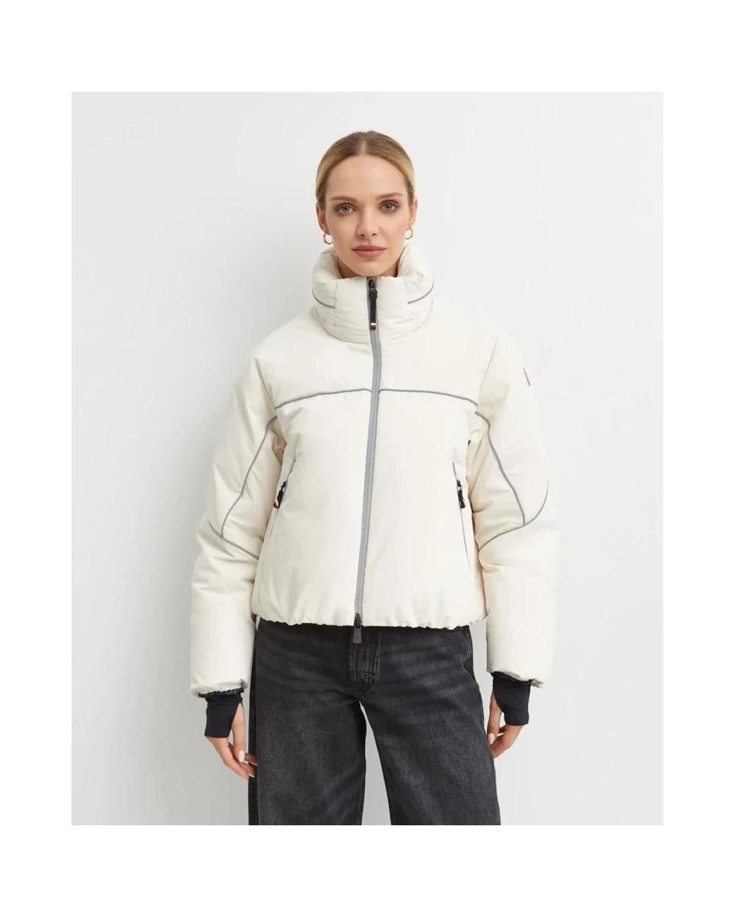 Moncler White Down Jackets