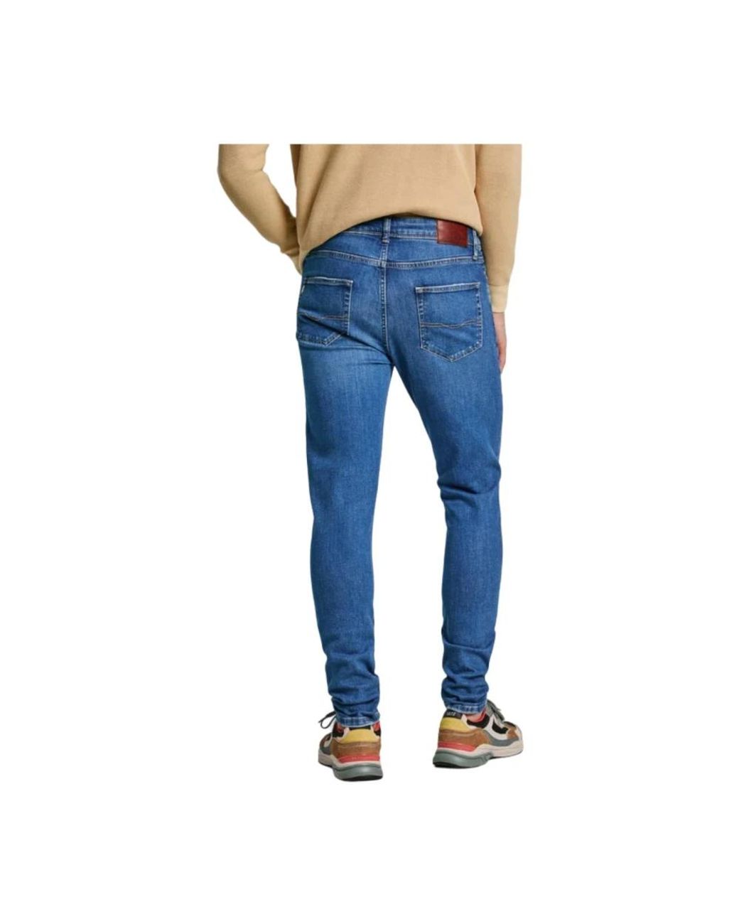Pepe Jeans Blue Skinny Fit Jeans for men