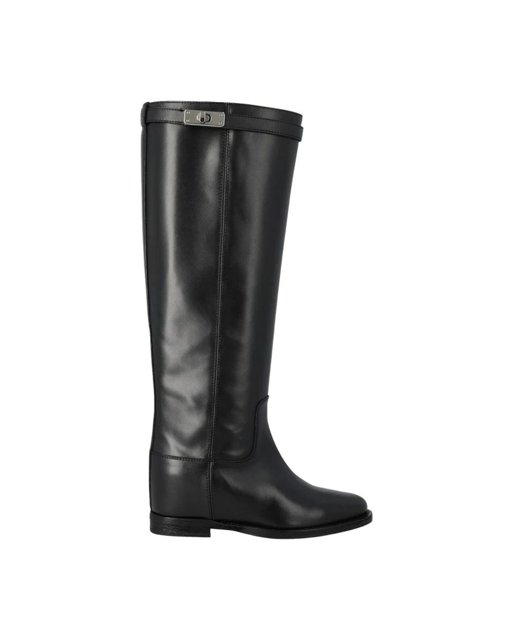 Via Roma 15 Black High Boots