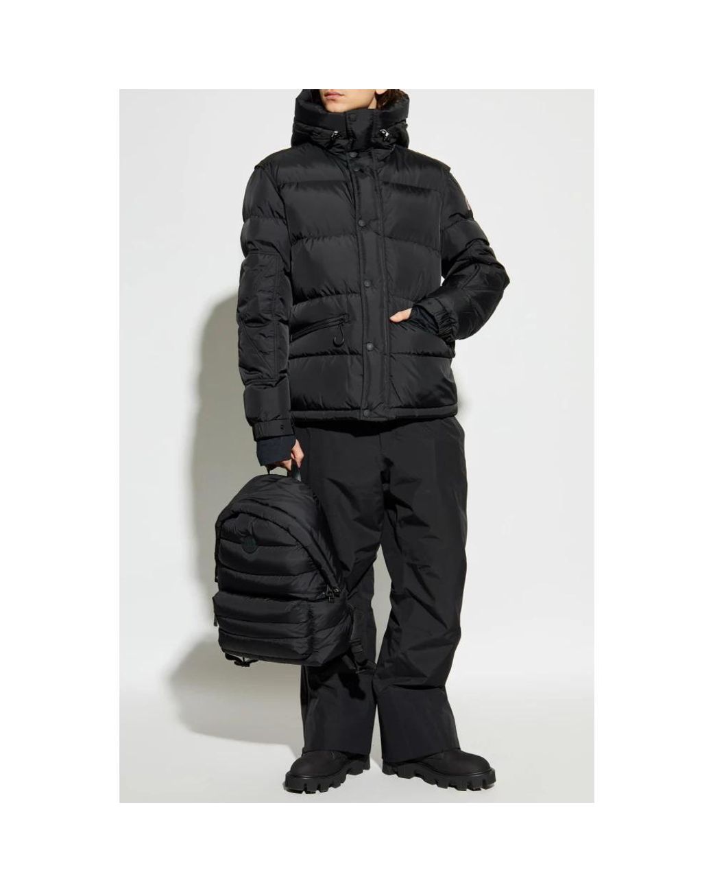 Down Jackets Moncler de hombre de color Black