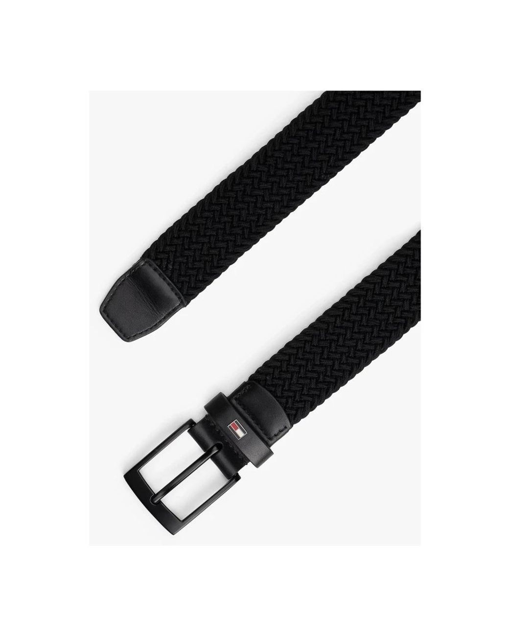 Belts di Tommy Hilfiger in Black da Uomo