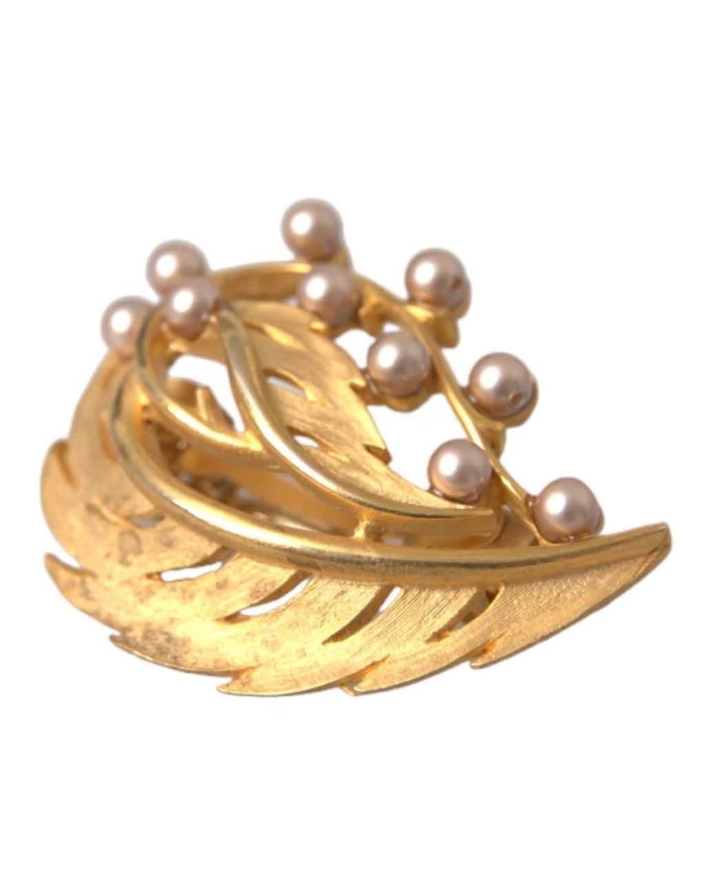 Dolce & Gabbana Metallic Brooches