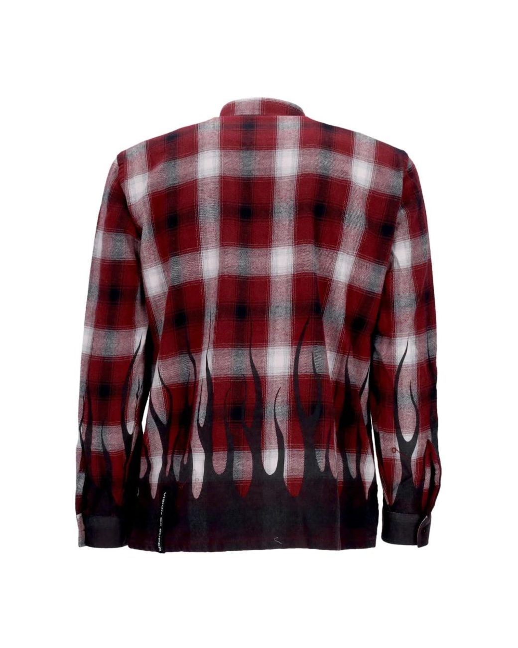 Vision Of Super Red Casual Shirts for men