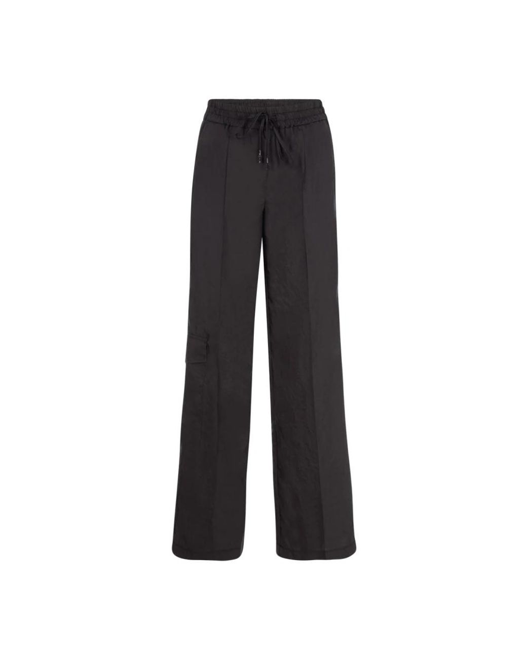 Cambio Black Wide Trousers