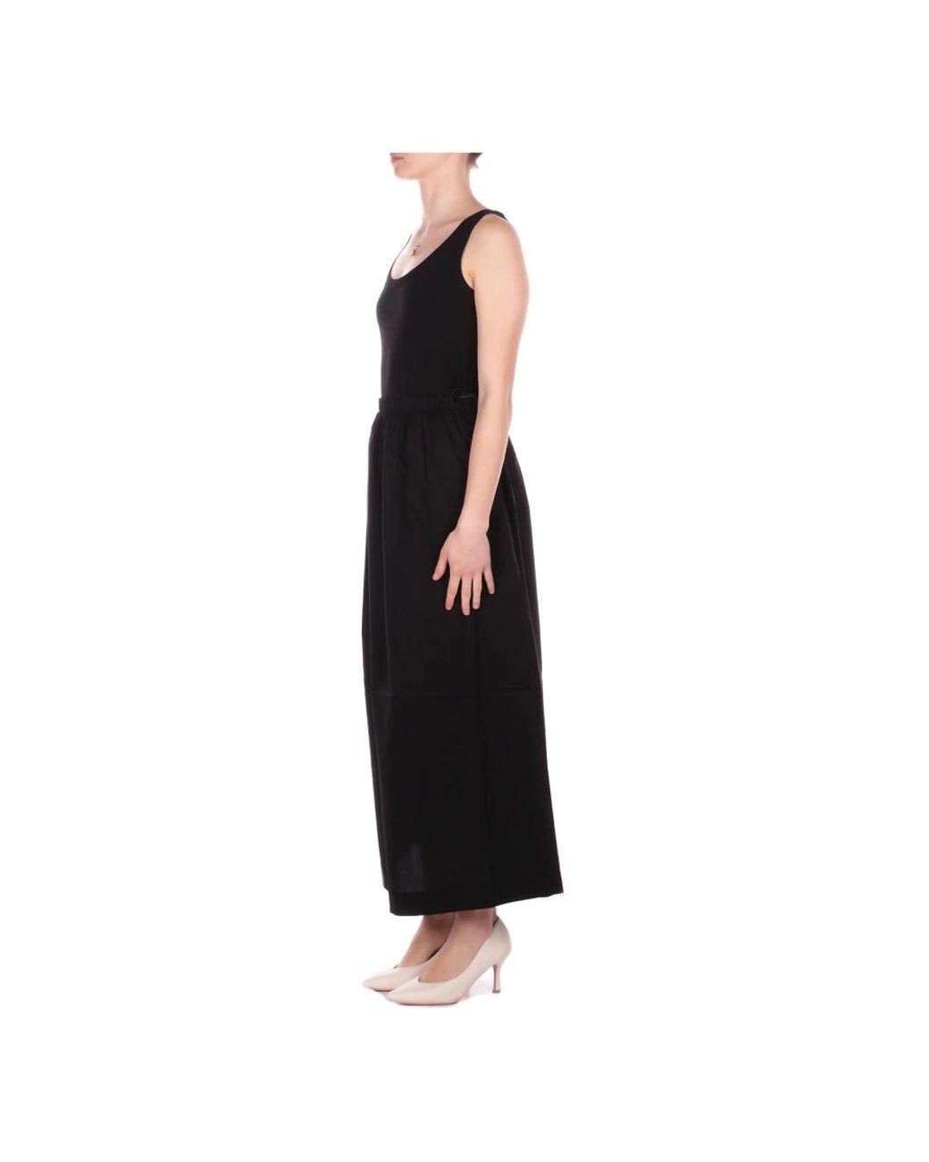 Maxi Dresses Alpha Studio de color Black