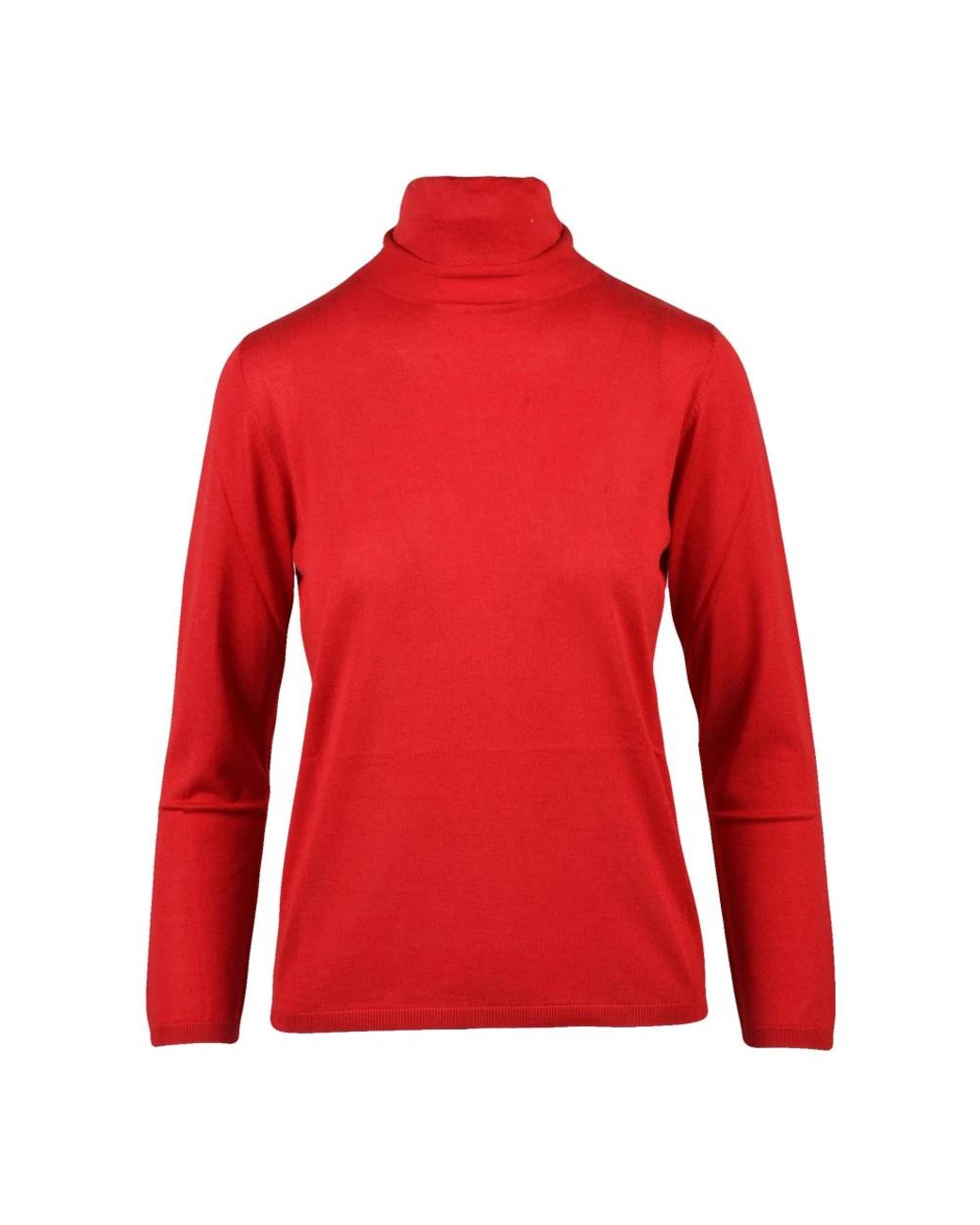 Turtlenecks Kangra de color Red