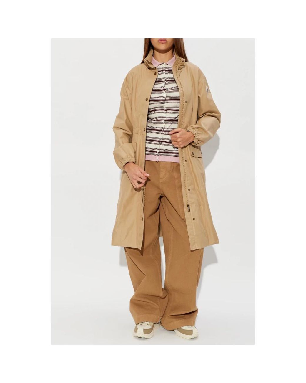 Moncler Natural Trench Coats