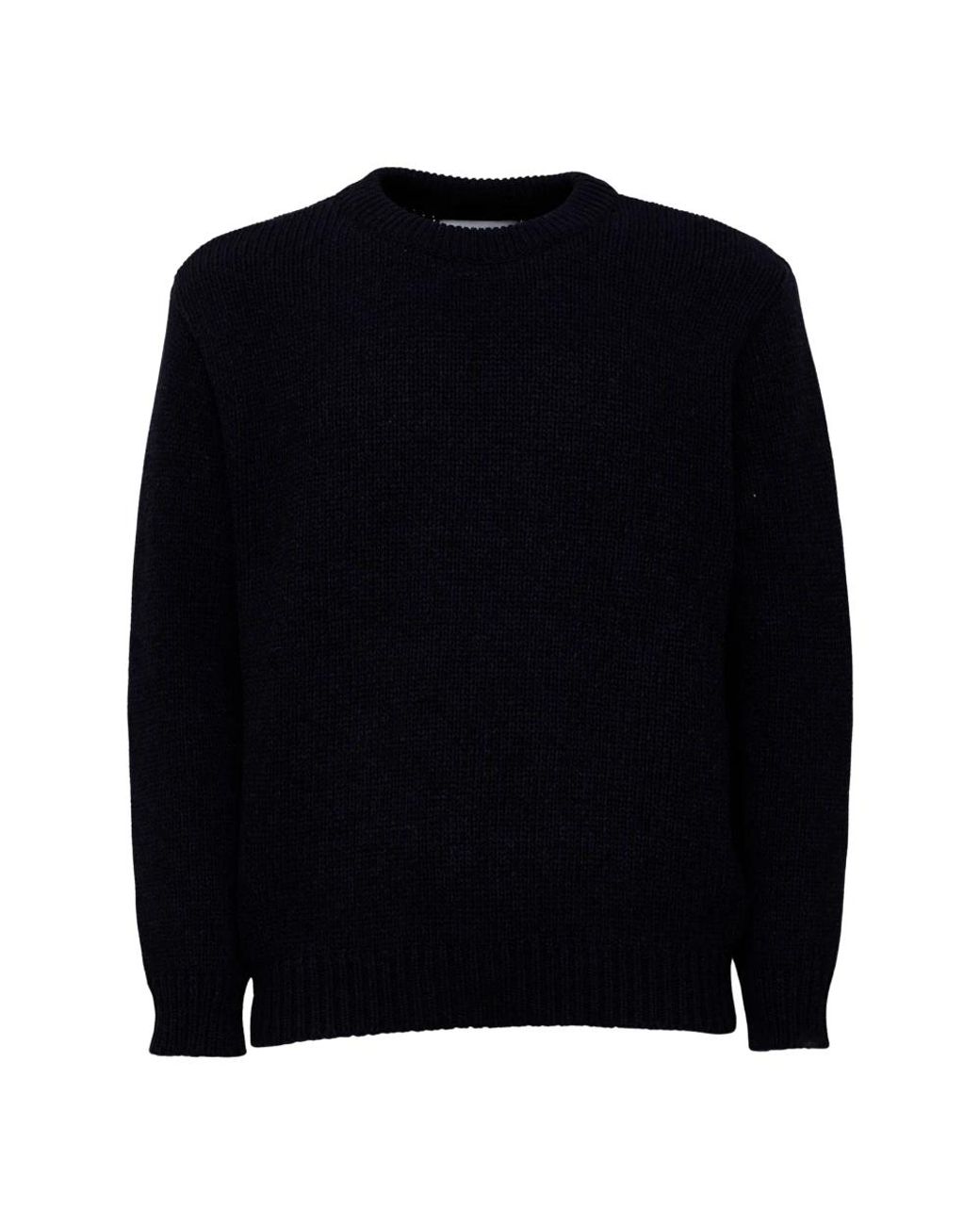 Edwin Blue Round-Neck Knitwear for men