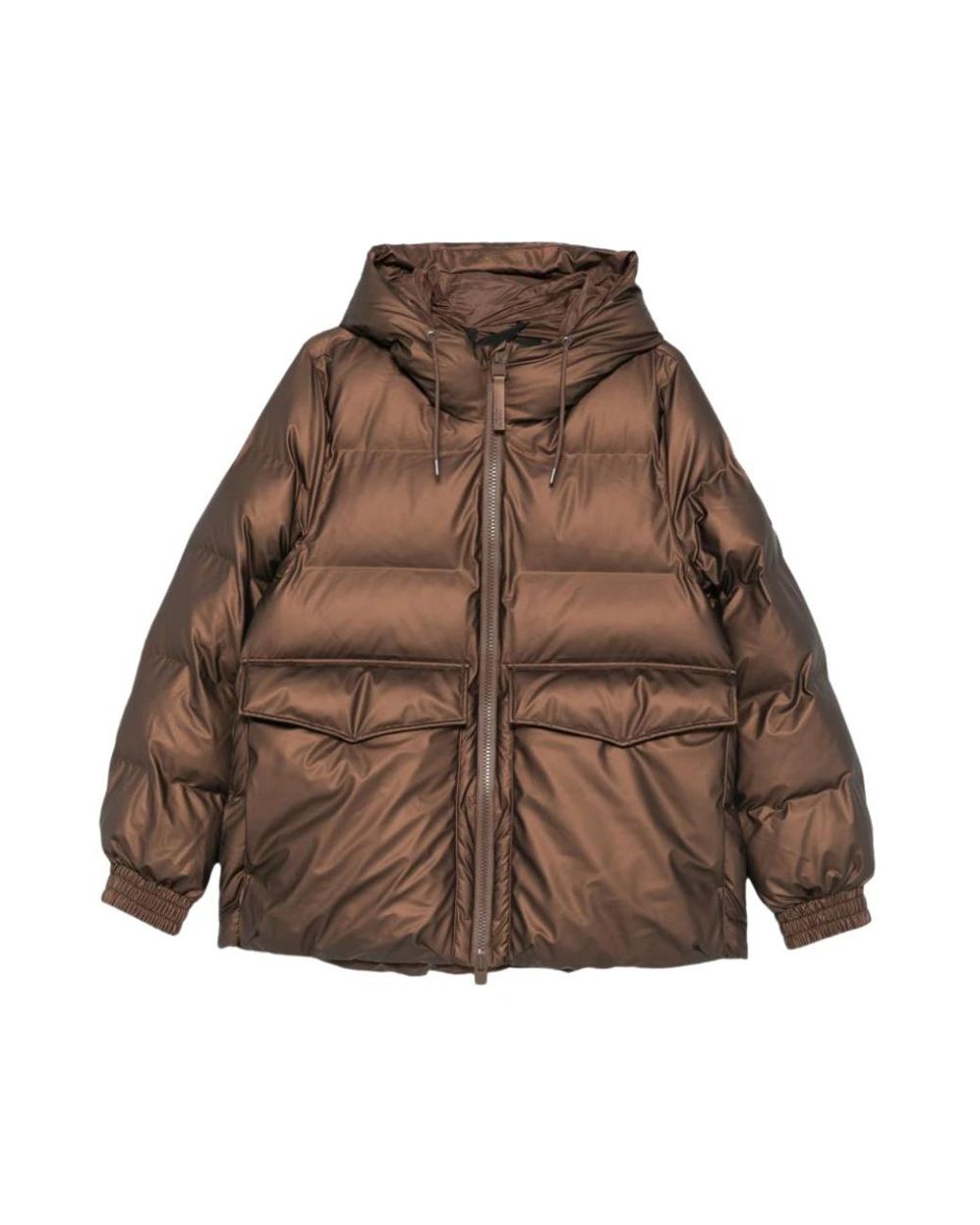 Rains Alta A-Line Puffer in het Brown voor heren