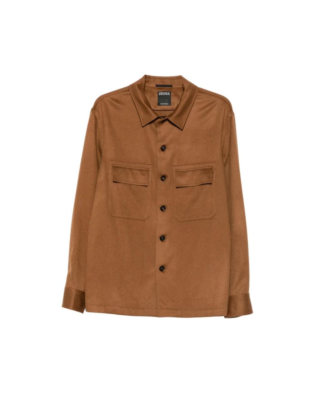 Zegna Brown Light Jackets for men