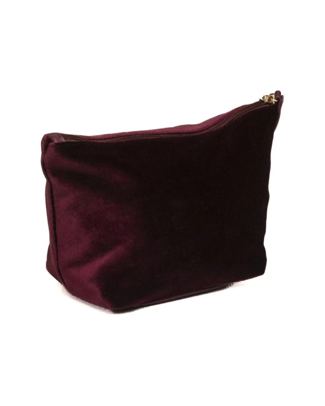 Blauer Red Samt-Clutch