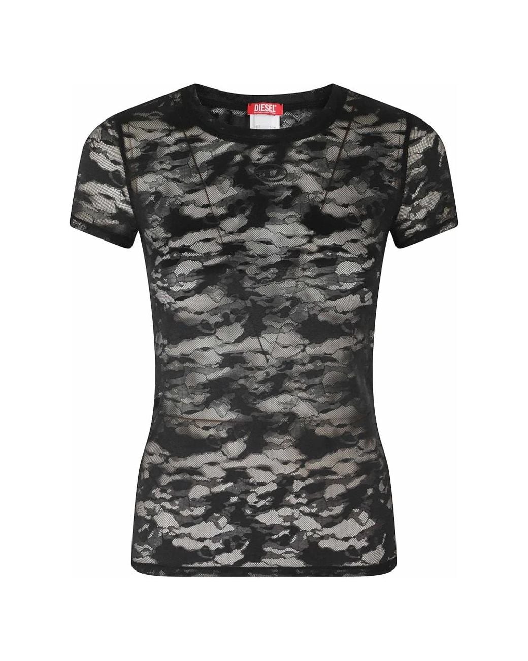 DIESEL Black T-Shirts