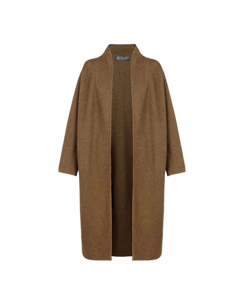 Cortana Brown Single-Breasted Coats