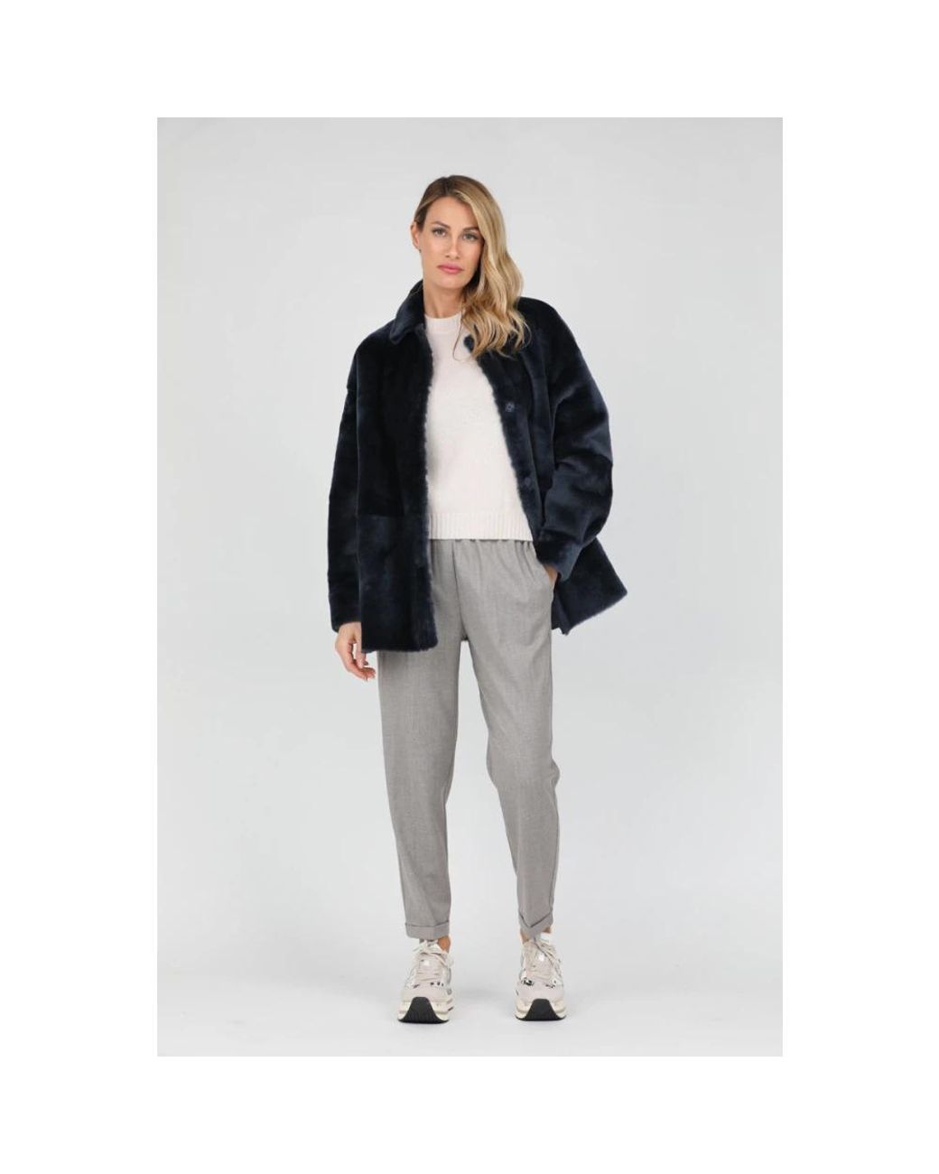 Gimo s Faux Fur Shearling Jackets in Black Lyst