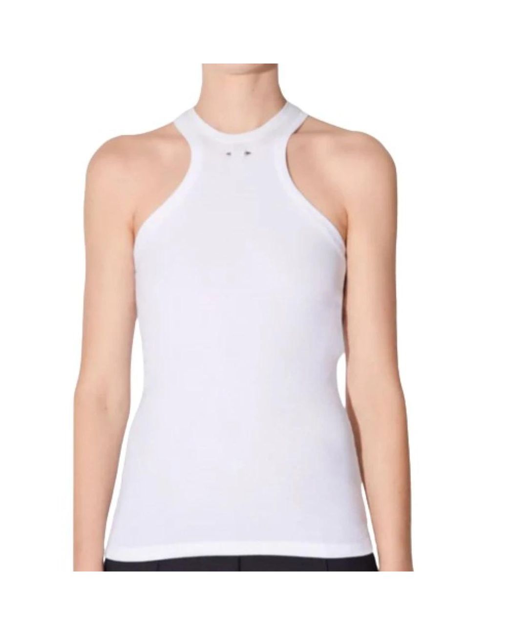 Barbara Bui Tops ,Wit ,Sleeveless T-Shirt in het White