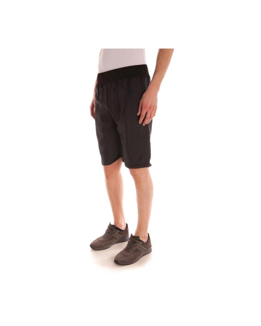 Daniele Alessandrini Black Casual Shorts for men