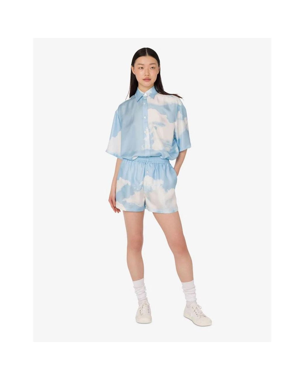 Moschino Blue Short Shorts