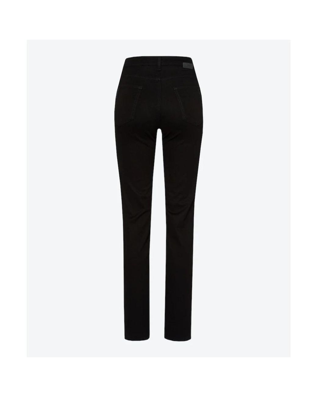 Slim-Fit Trousers Brax de color Black