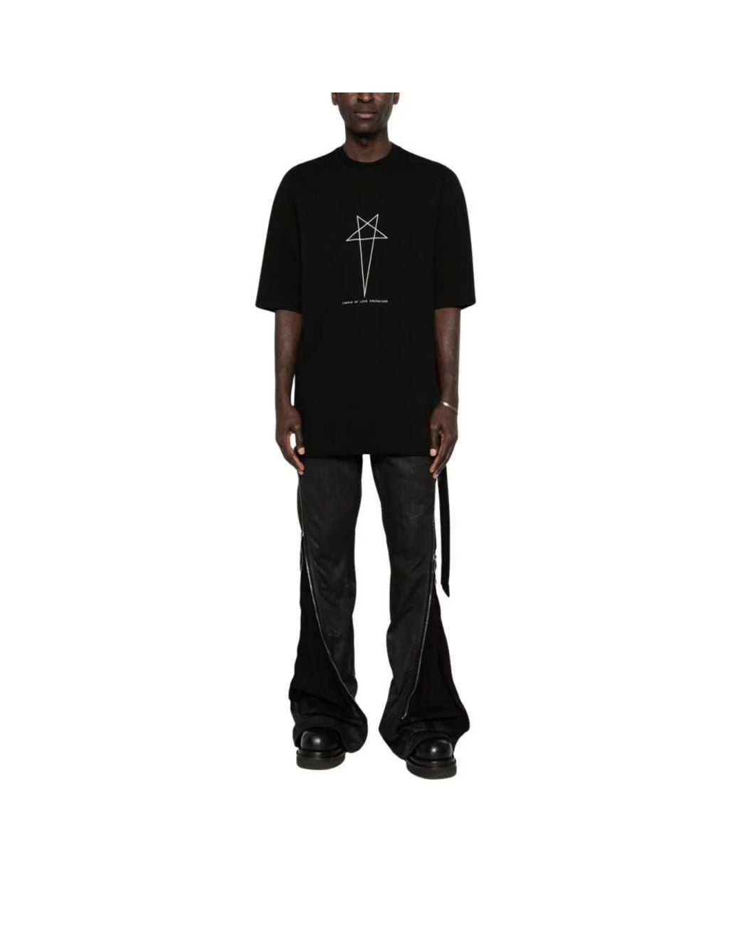 Rick Owens Black T-Shirts for men