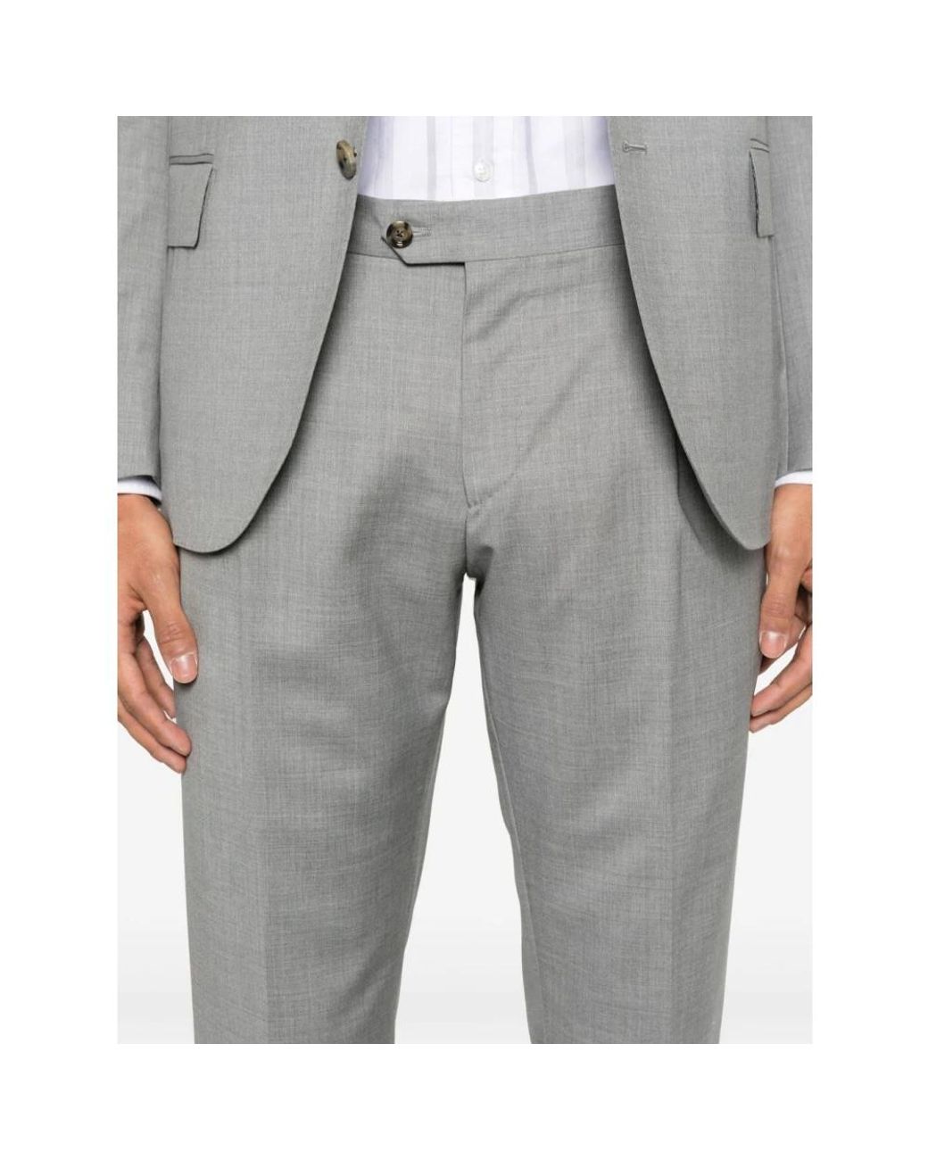 Lardini Single Breasted Suit in het Gray voor heren