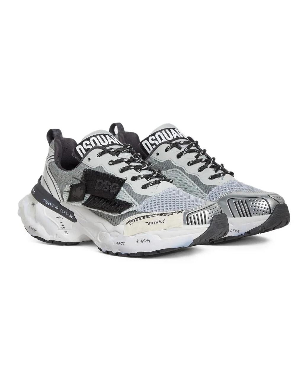 DSquared² Gray Sneakers for men