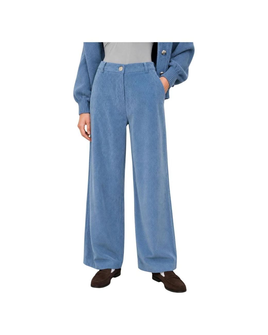 Kocca Blue Wide Trousers
