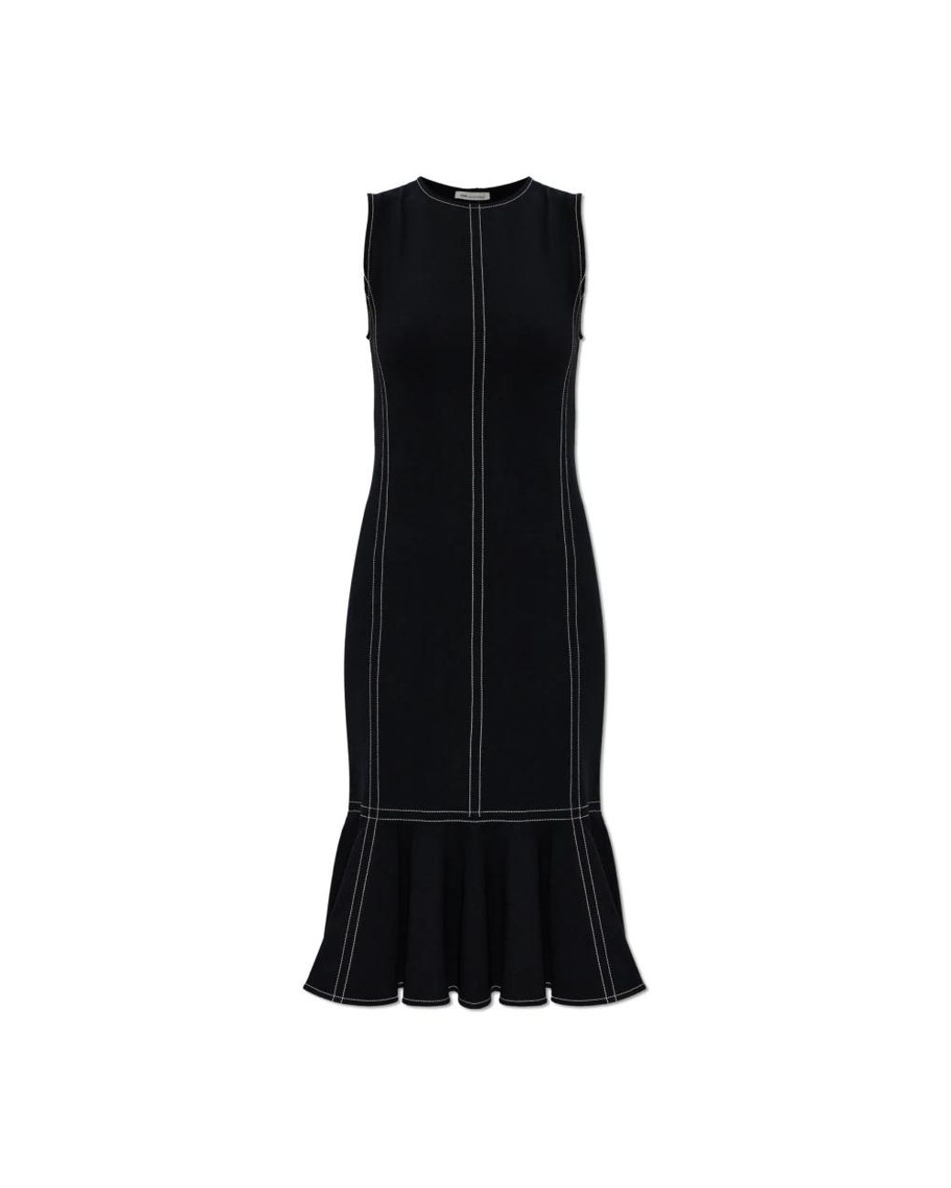 Midi Dresses AMI en coloris Black