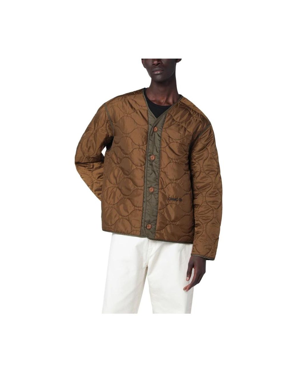 OAMC Brown Light Jackets for men