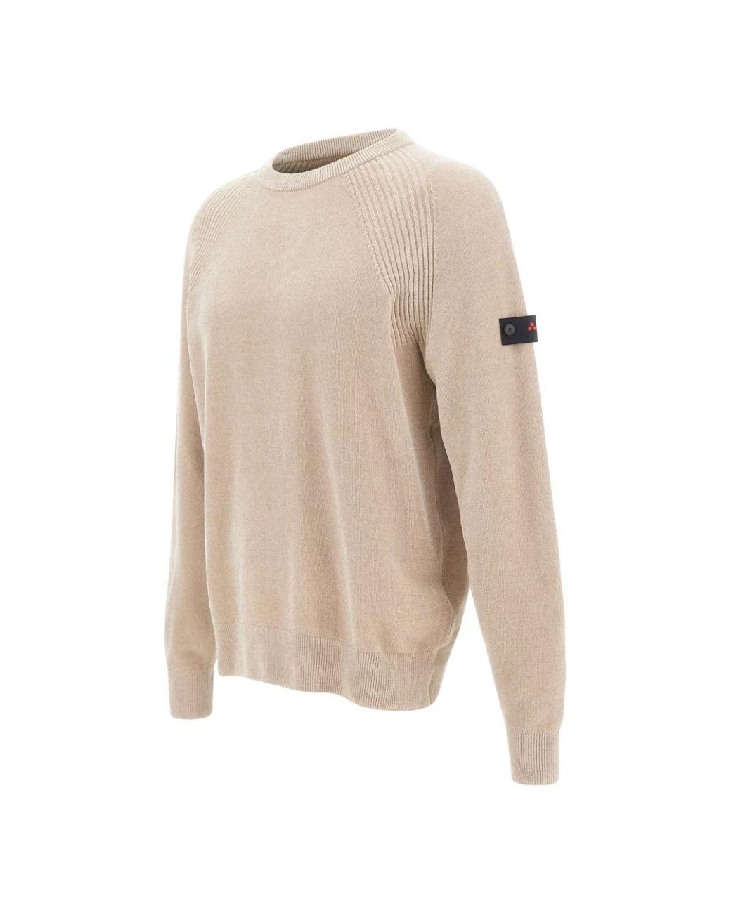 Peuterey Natural Round-Neck Knitwear for men
