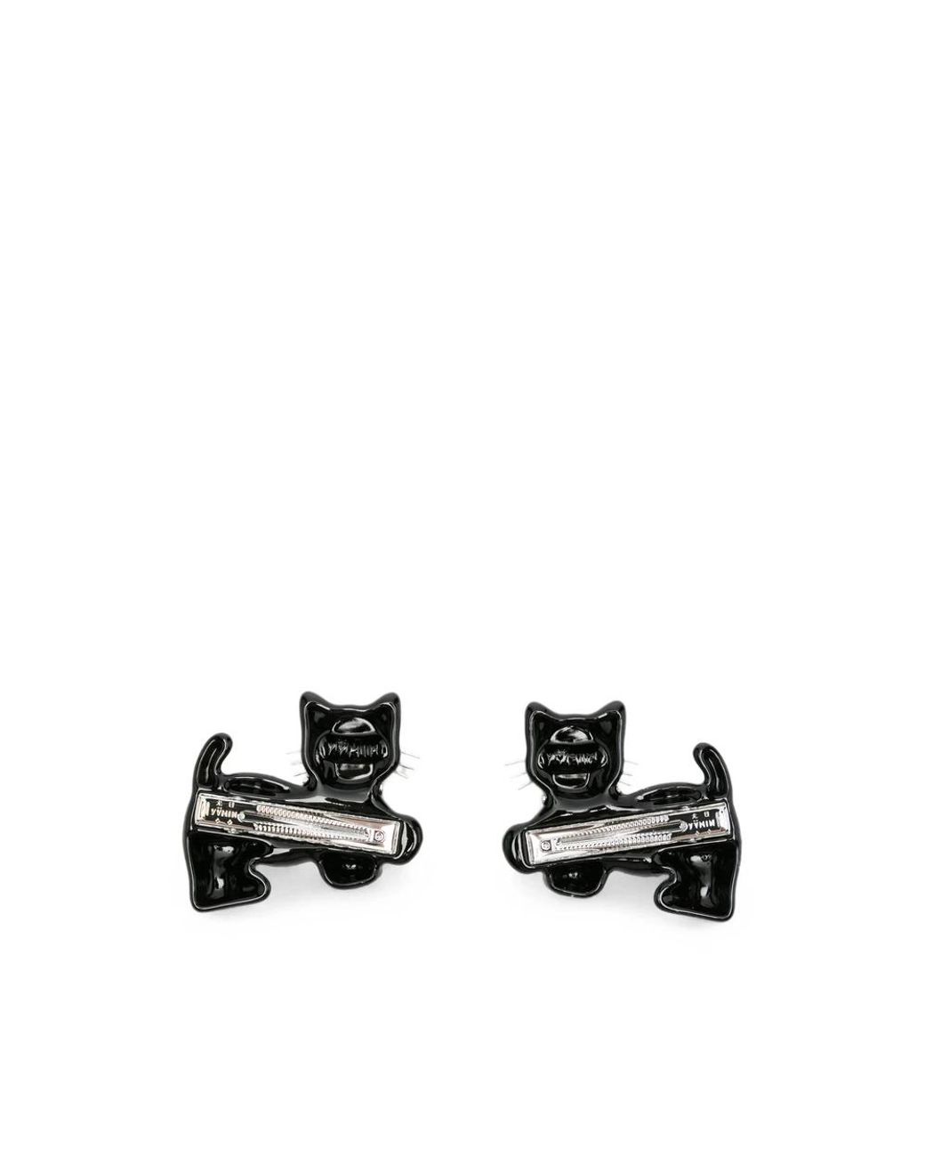 Earrings di YVMIN in Black