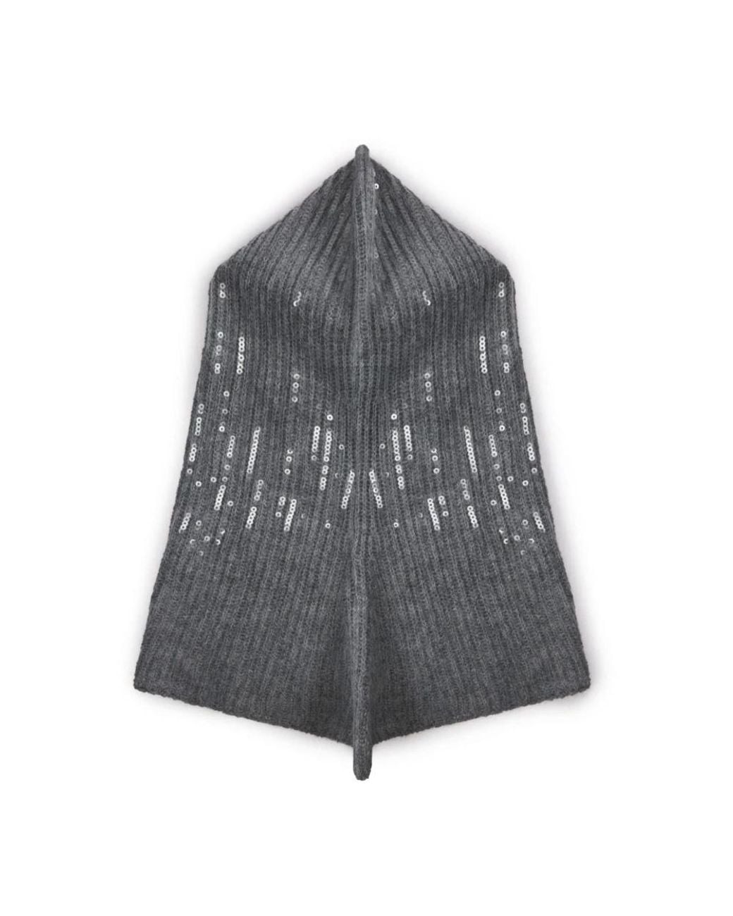 Pinko Gray Winter Scarves