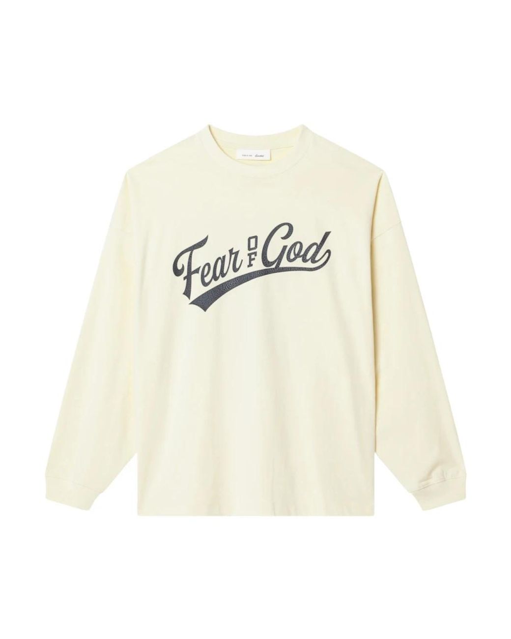 Fear Of God White Long Sleeve T-Shirts for men