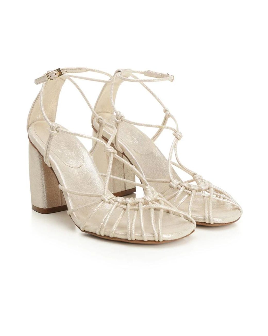Forte_forte White High Heel Sandals