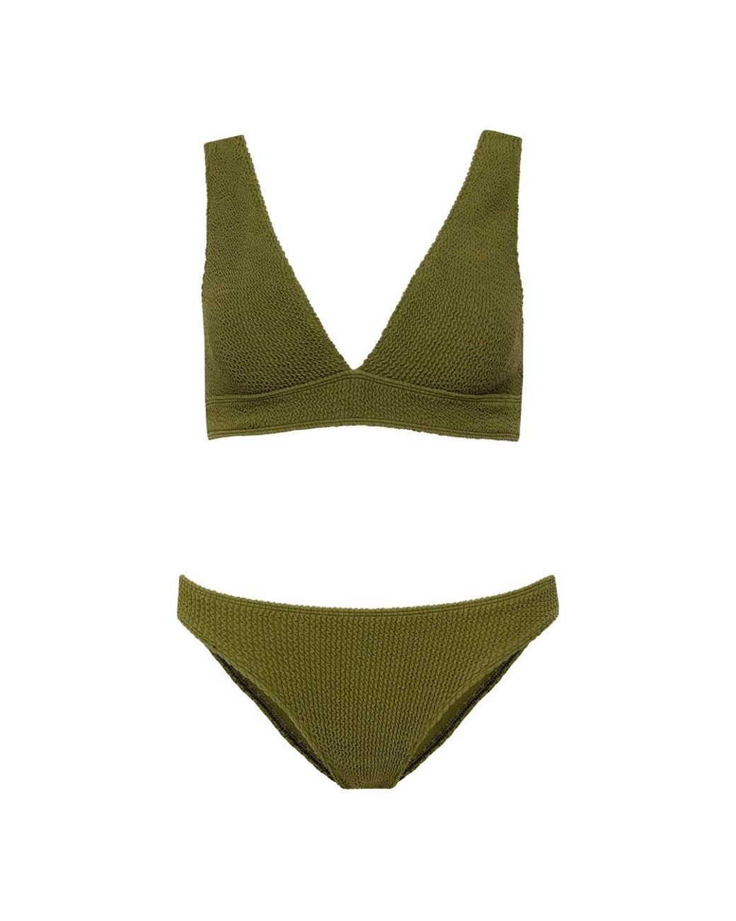 Sorbet Island Green Bikinis