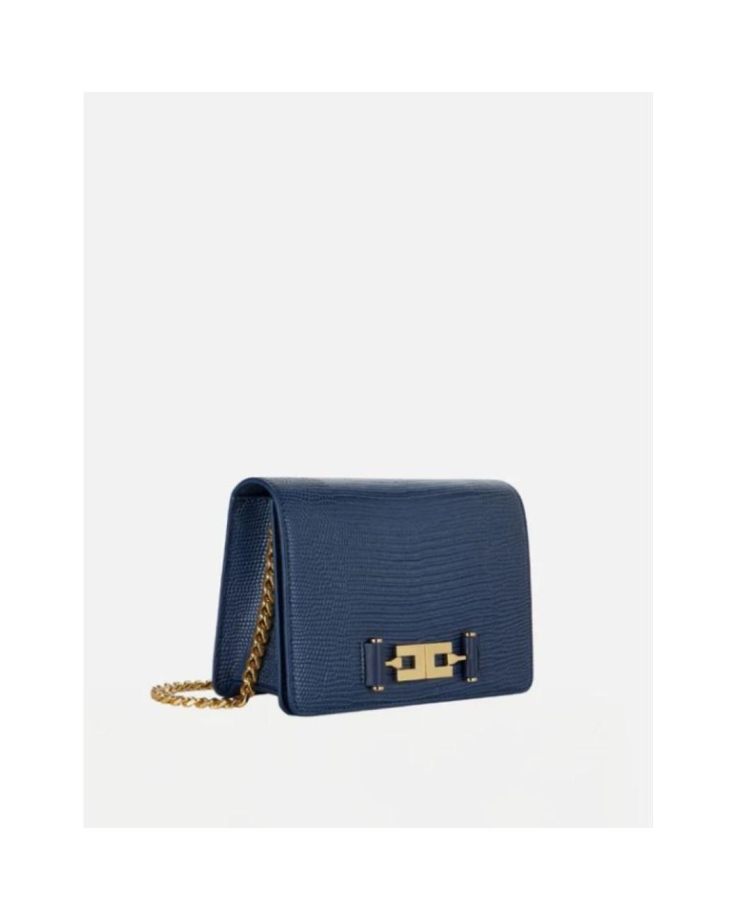 Elisabetta Franchi Blue Shoulder Bags