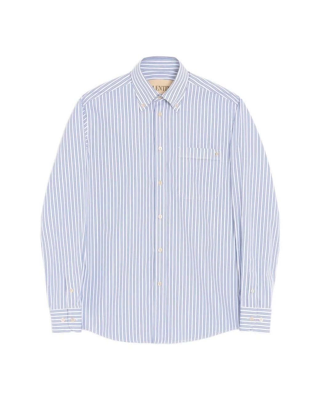 Valentino Garavani Blue Casual Shirts for men