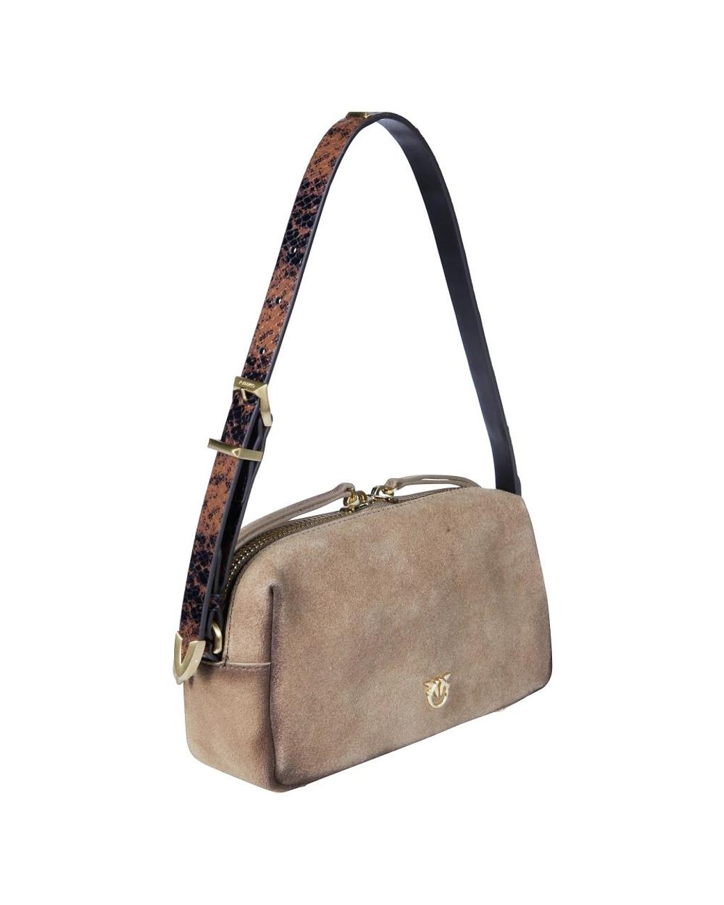 Pinko Natural Shoulder Bags