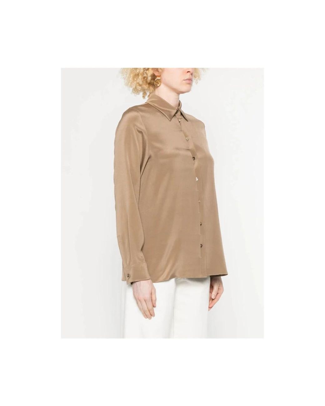 Shirts Max Mara de color Natural
