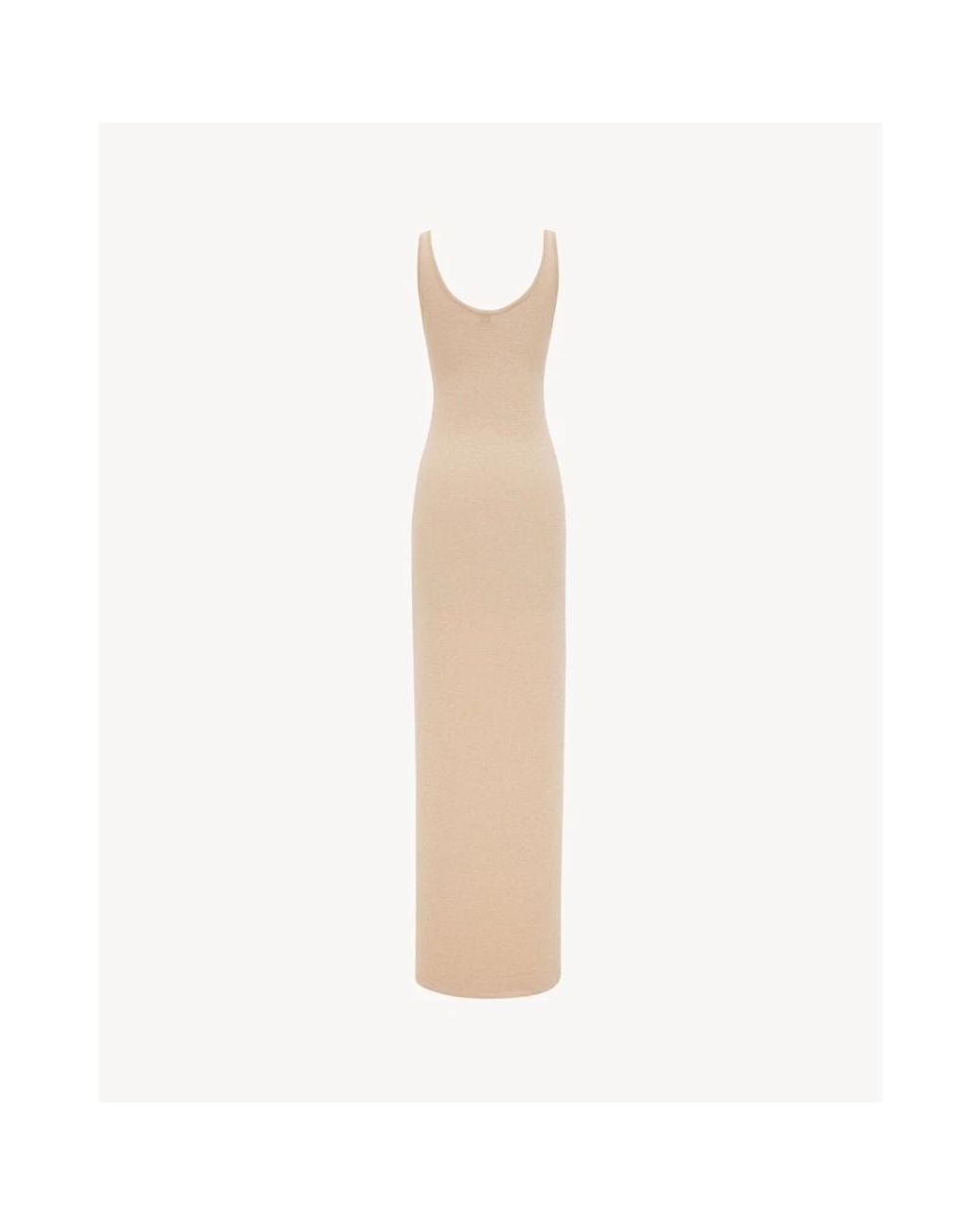 Saint Laurent White Maxi Dresses