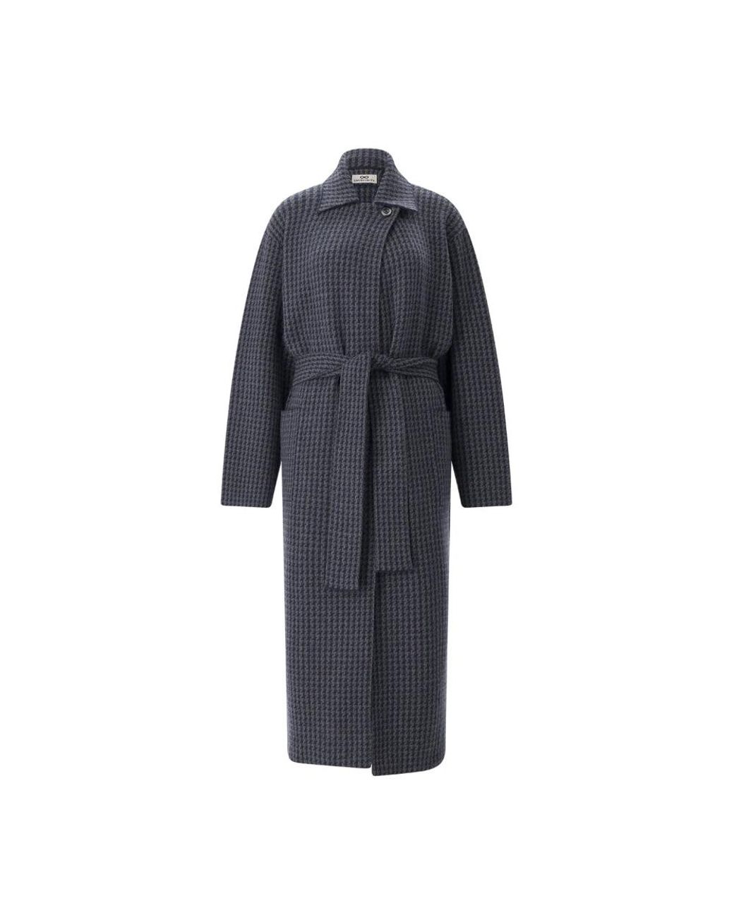 SMINFINITY Blue Belted Coats