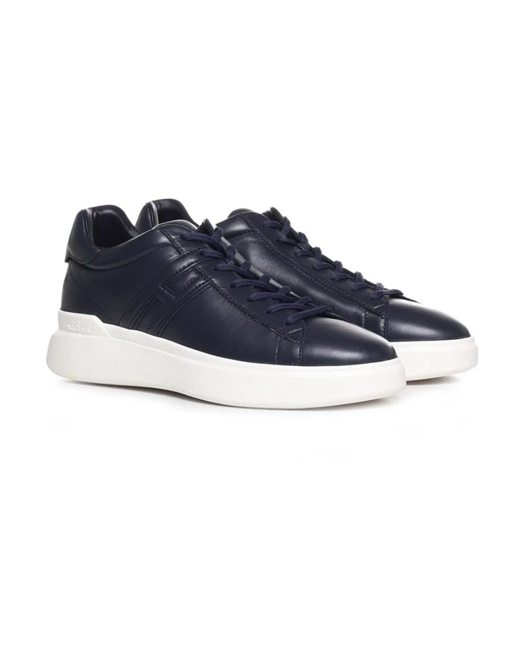 Hogan Blue H580 Leather Sneakers for men