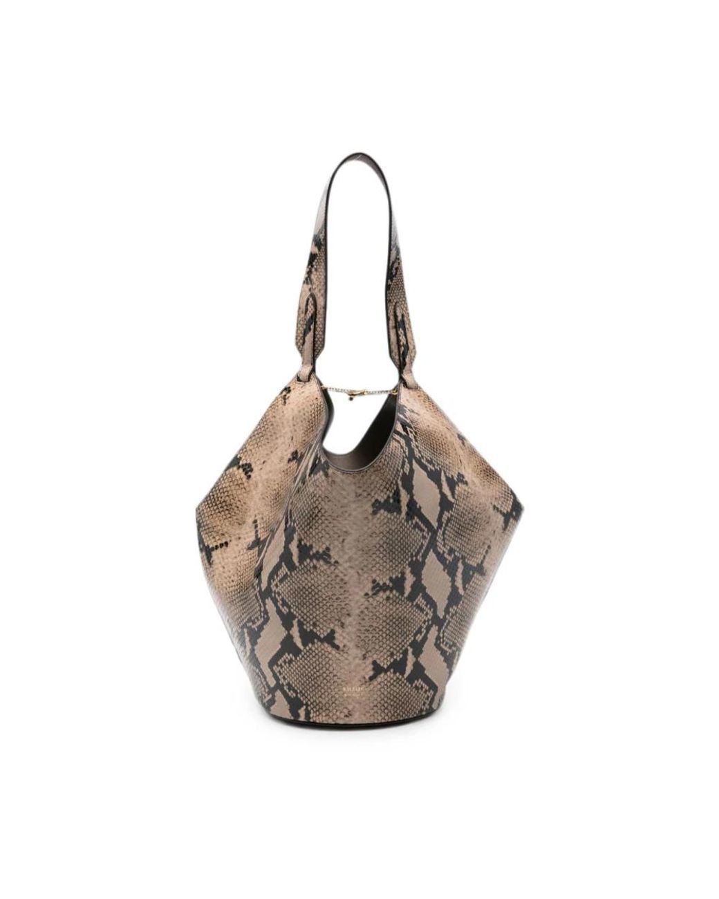 Khaite Brown Bucket Bags